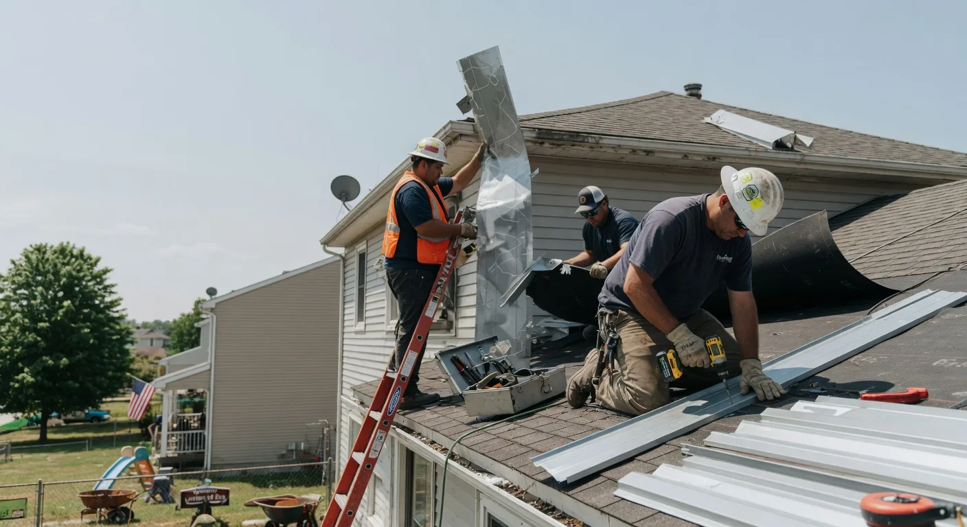 Metal Roof Repair in Allensville, PA